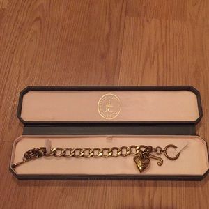 Gold Juicy Couture Charm Bracelet